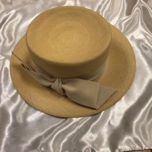Vintage Women’s Cecile Straw Hat with Bow